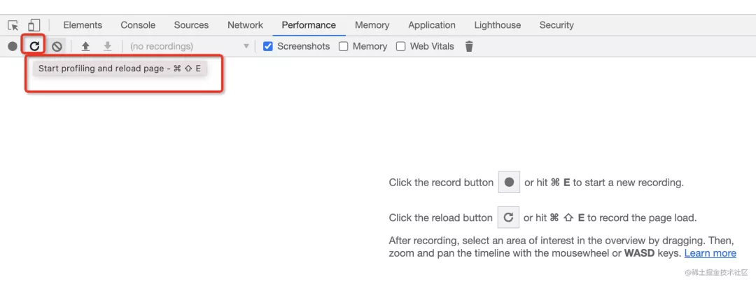 打开devtools