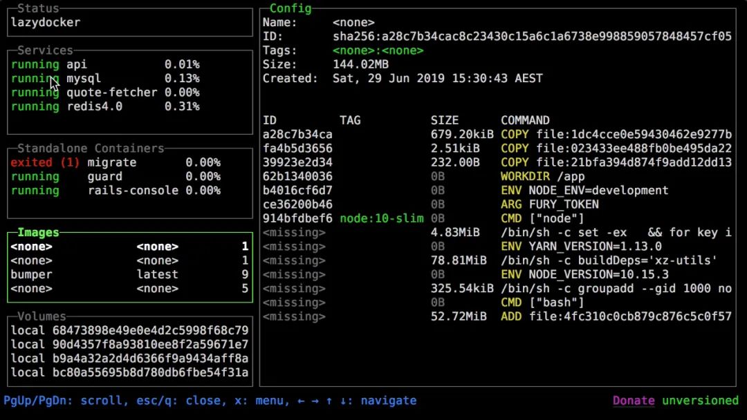 LazyDocker