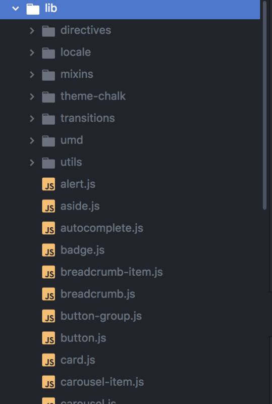 babel-plugin-component目录