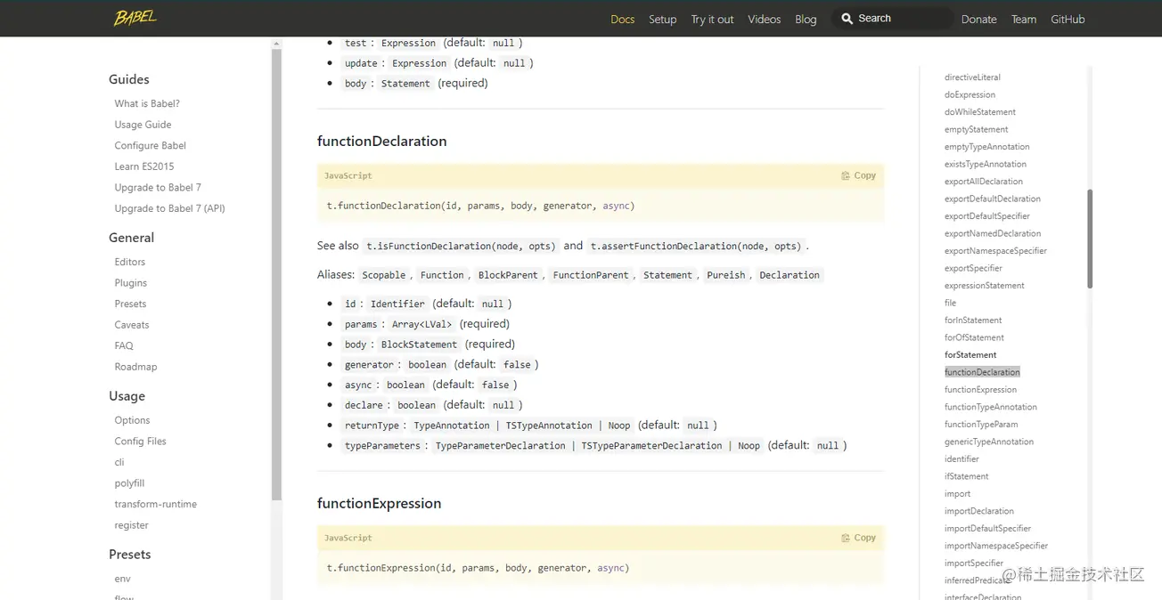 babel/types